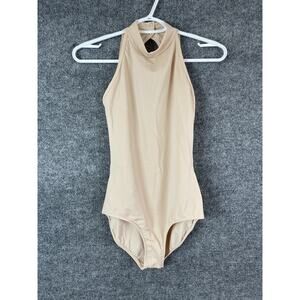 Karolina Mock Neck Tank Leotard Dance Suit